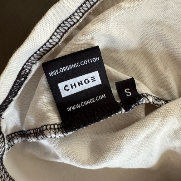 RARE DISCONTINUED CHNGE Mental Health Self Care Split Tshirt Unisex Size Small - Picture 4 of 7